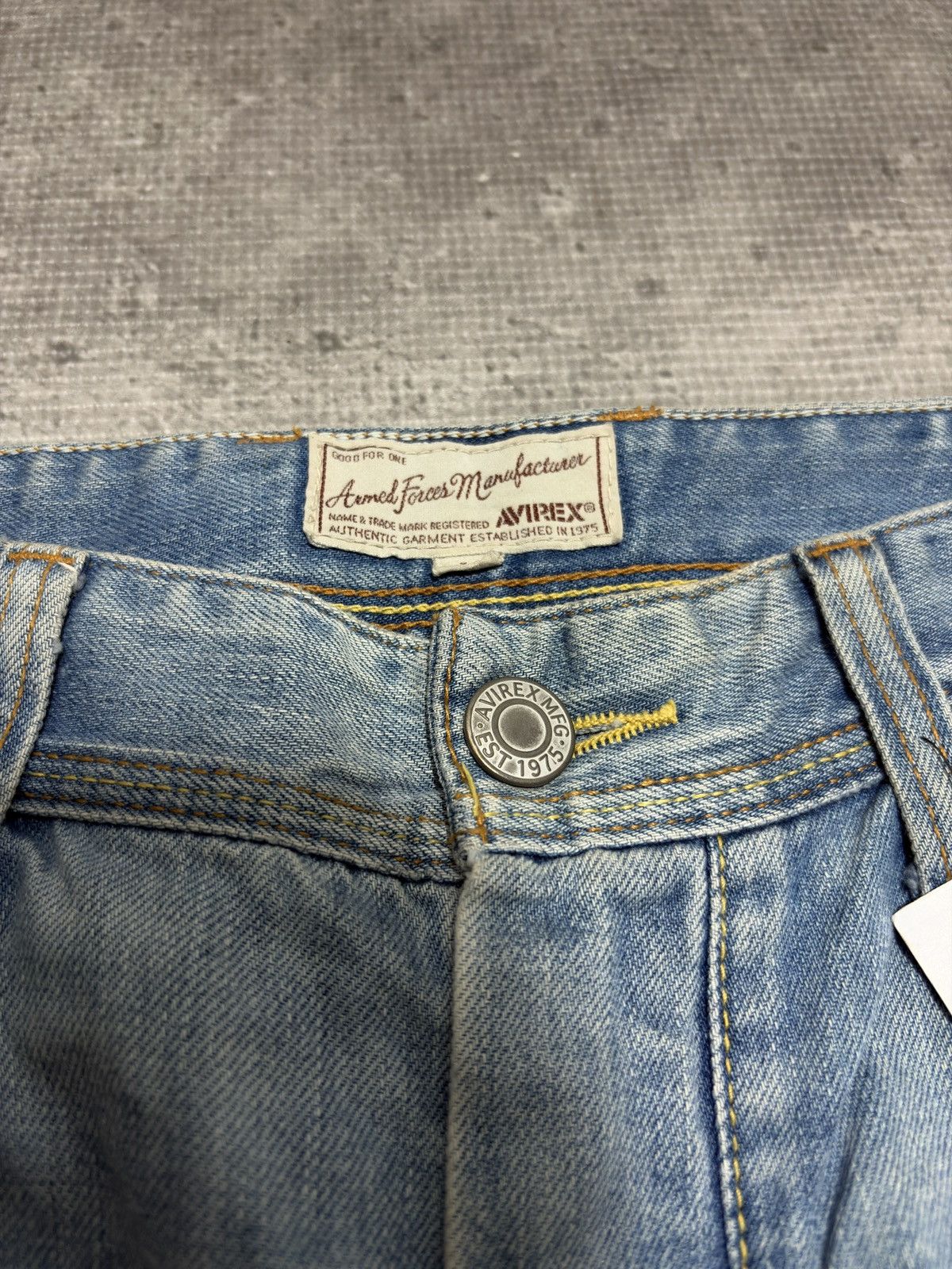 Avirex AVIREX PATCH WORK DENIM PANTS Size US 34 / EU 50 - 10 Thumbnail