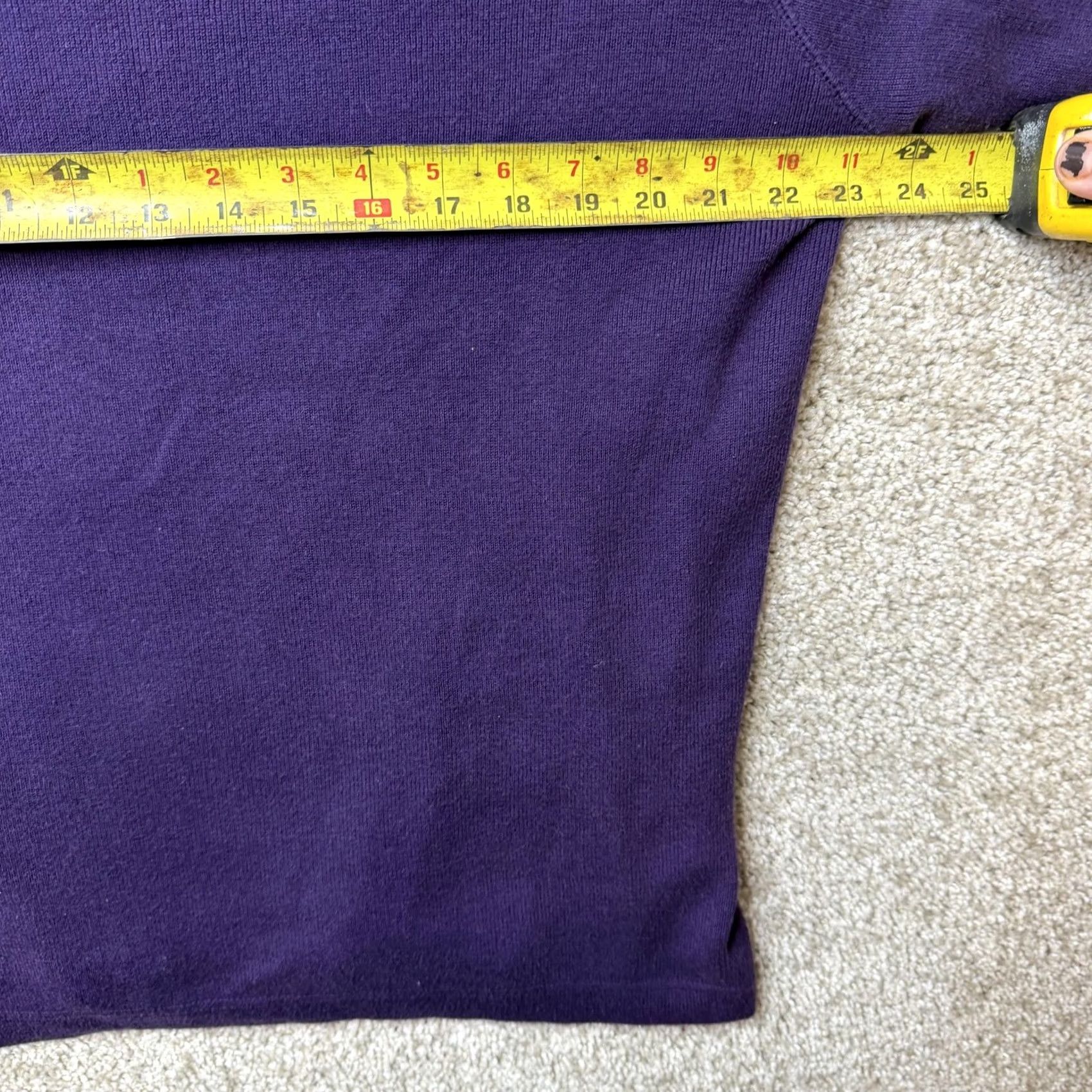 Eddie Bauer VINTAGE Eddie Bauer Sweater Womens Medium Purple Crew Neck Pocket Tight-Knit Size M / US 6-8 / IT 42-44 - 5 Thumbnail