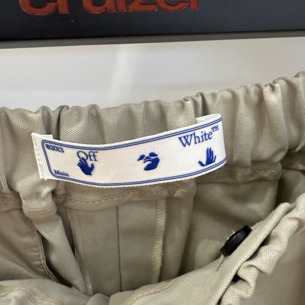 Off-White Off White Lounge Shorts Abbey Stone Abb Size US 34 / EU 50 - 3 Thumbnail