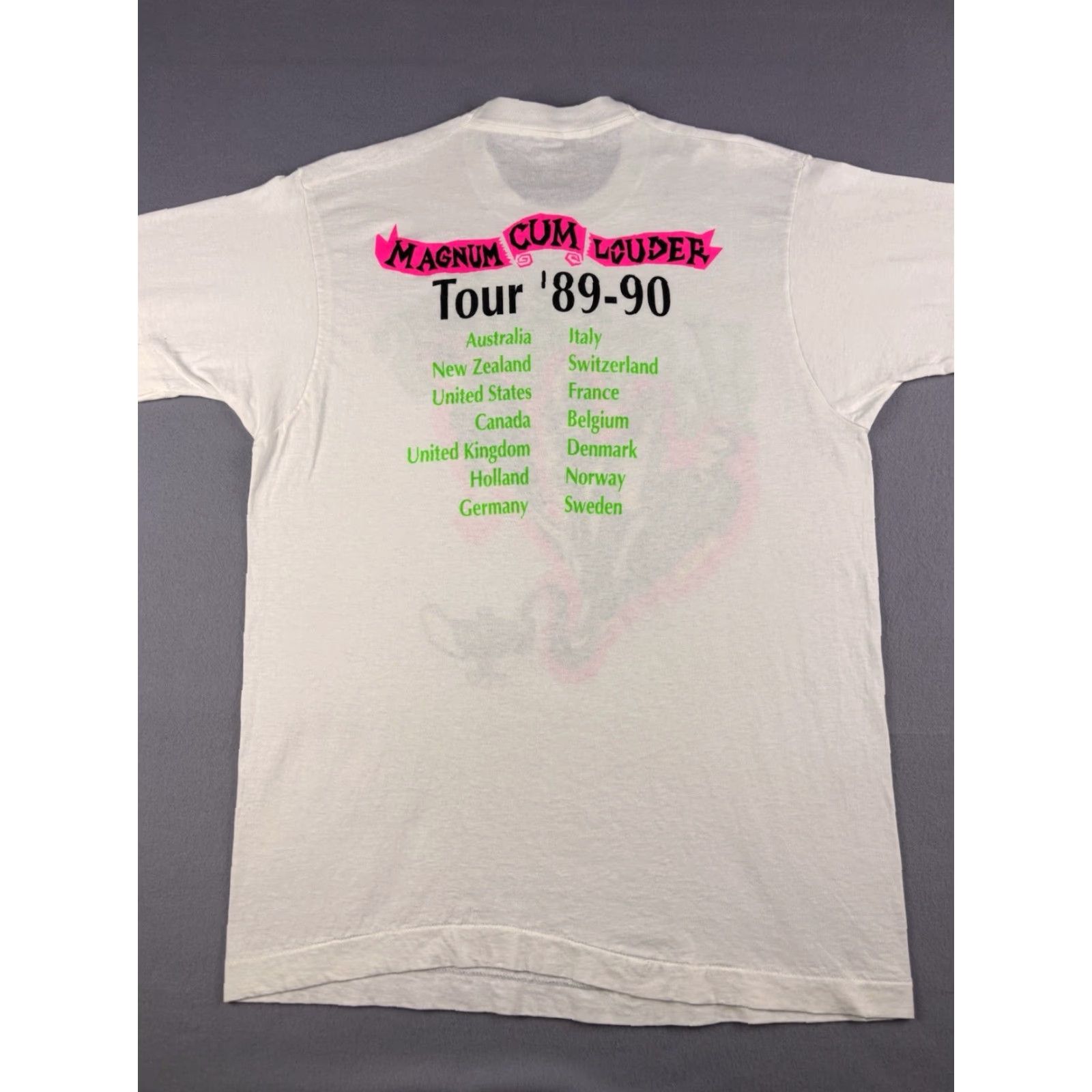 Vintage VINTAGE Hoodoo Gurus Band Shirt L White 80s Australian Rock Punk Mens Size US L / EU 52-54 / 3 - 3 Thumbnail