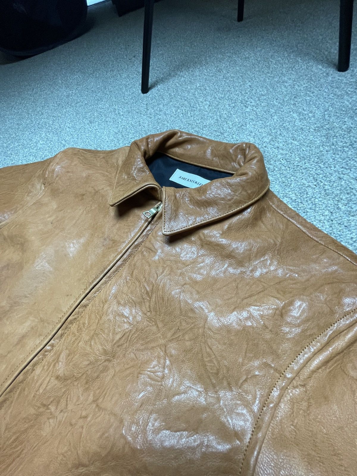 Bare Knuckles Freddy Leather Blouson Size US S / EU 44-46 / 1 - 8 Thumbnail