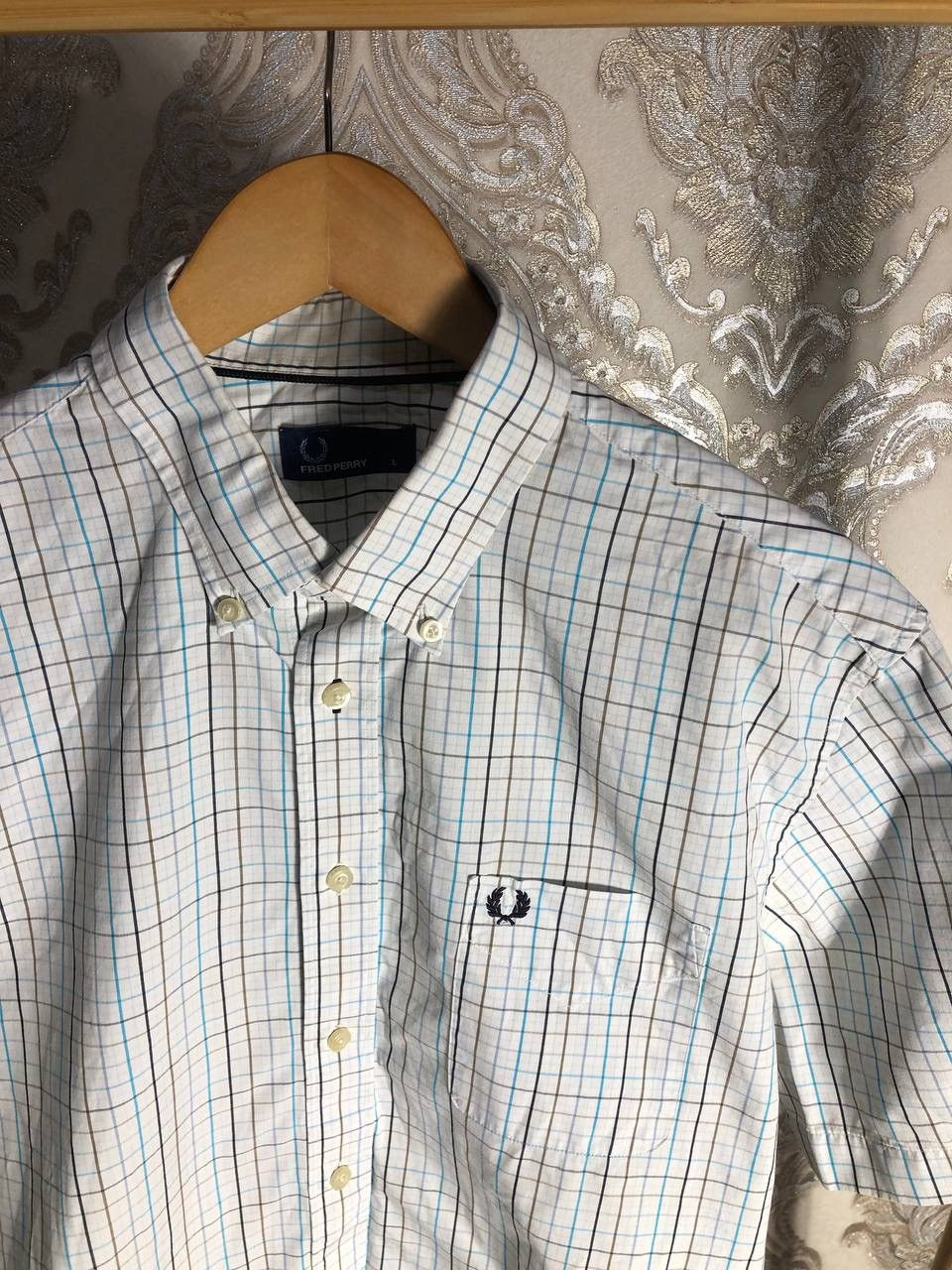 Fred Perry × Vintage VERY RARE FRED PERRY RETRO SHIRT CASUAL ENGLAND STYLE Y2K Size US XL / EU 56 / 4 - 2 Thumbnail