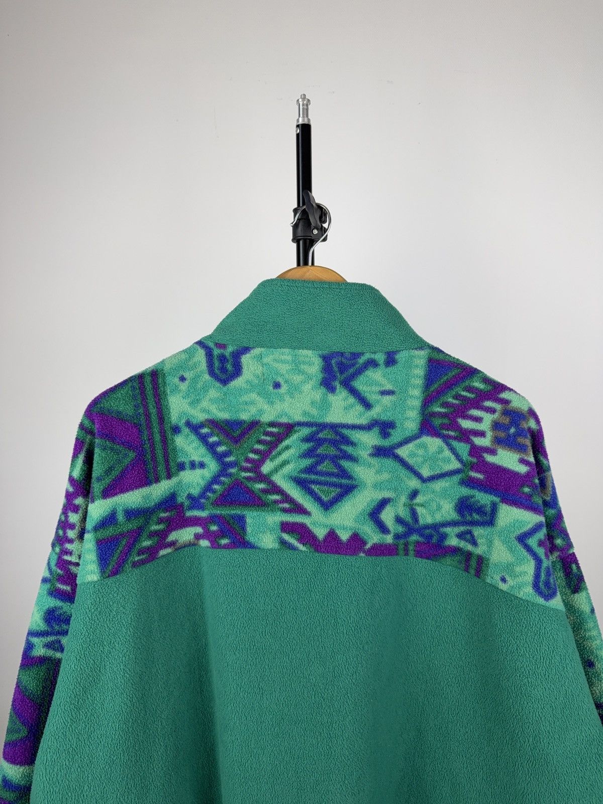 Vintage Vintage Zurich Fleece Jacket Tribal Aztec Pattern 90s Size US L / EU 52-54 / 3 - 8 Thumbnail