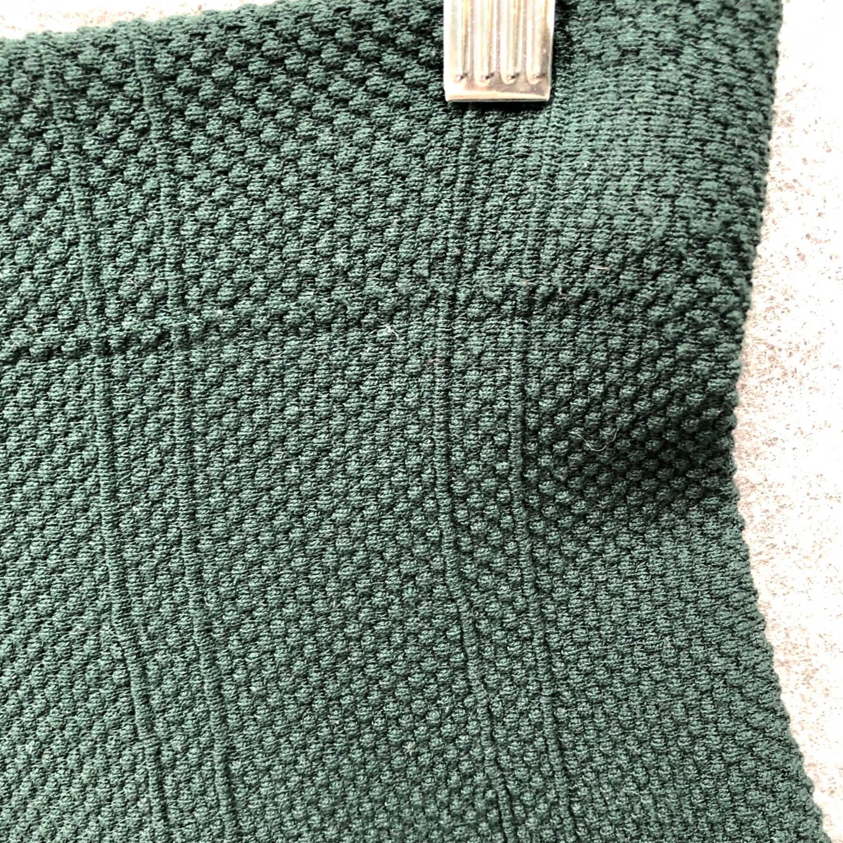 Zara Zara Basic A-Line Skirt Womens S Forest Green Knit Mini Pull On Size 28" / US 6 / IT 42 - 5 Thumbnail