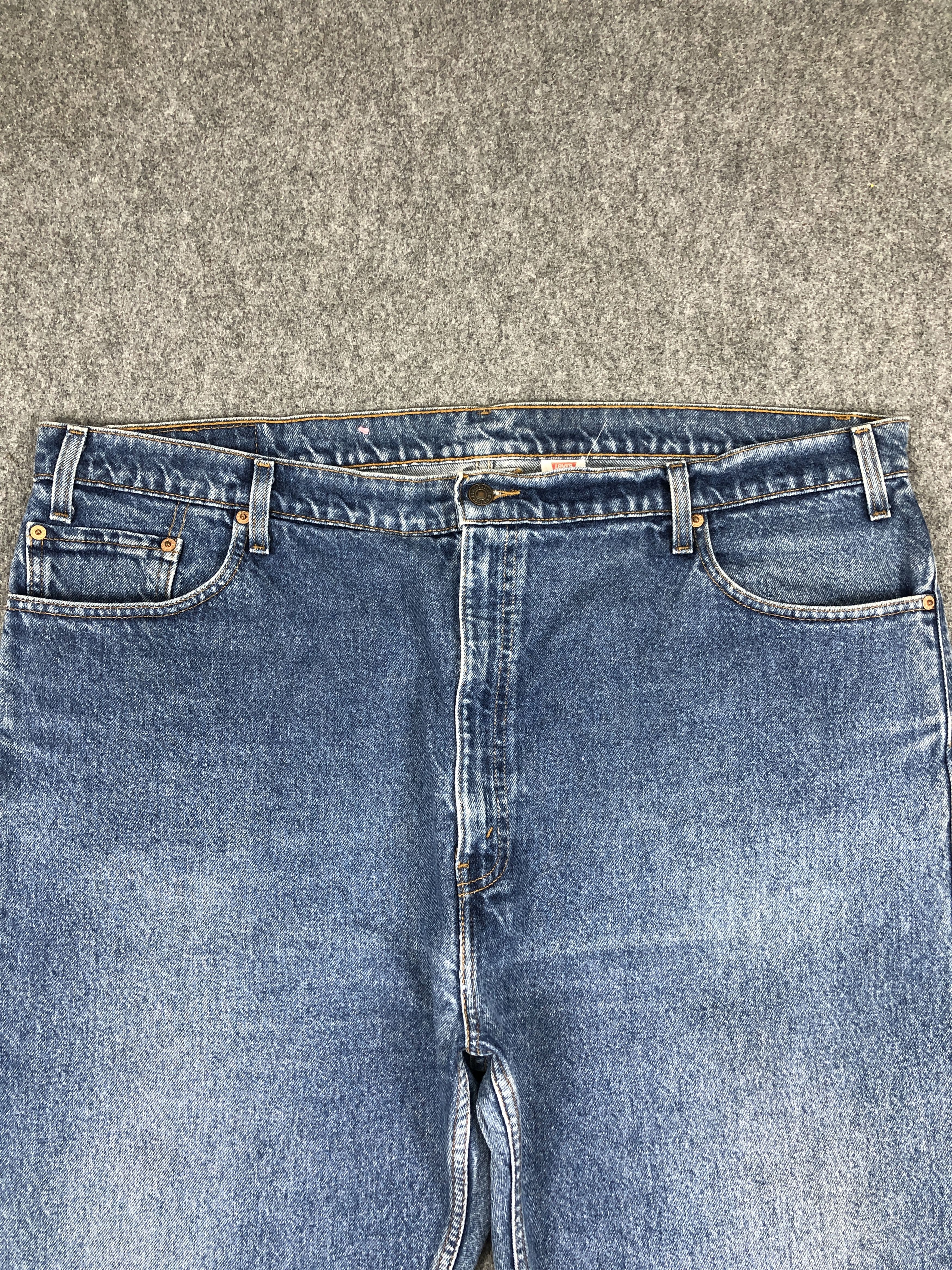 Levi's Vintage 90s Levis 505 Faded Blue Jeans DP2326 Size US 44 / EU 60 - 2 Thumbnail