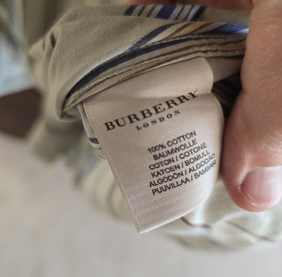 Burberry Burberry Shirt Size US L / EU 52-54 / 3 - 3 Thumbnail