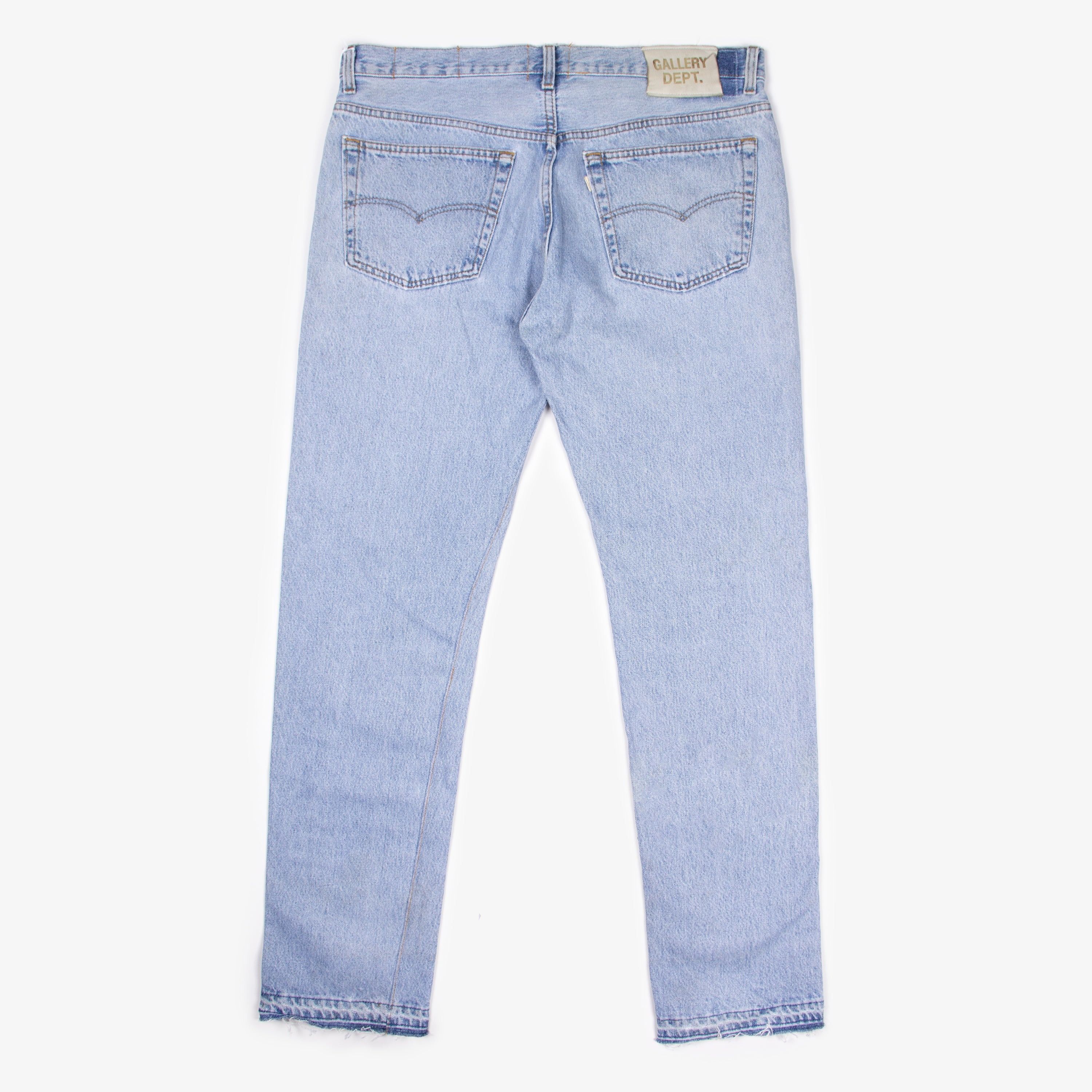 Gallery Dept. GALLERY DEPT 5001 DENIM Size US 35 - 3 Thumbnail
