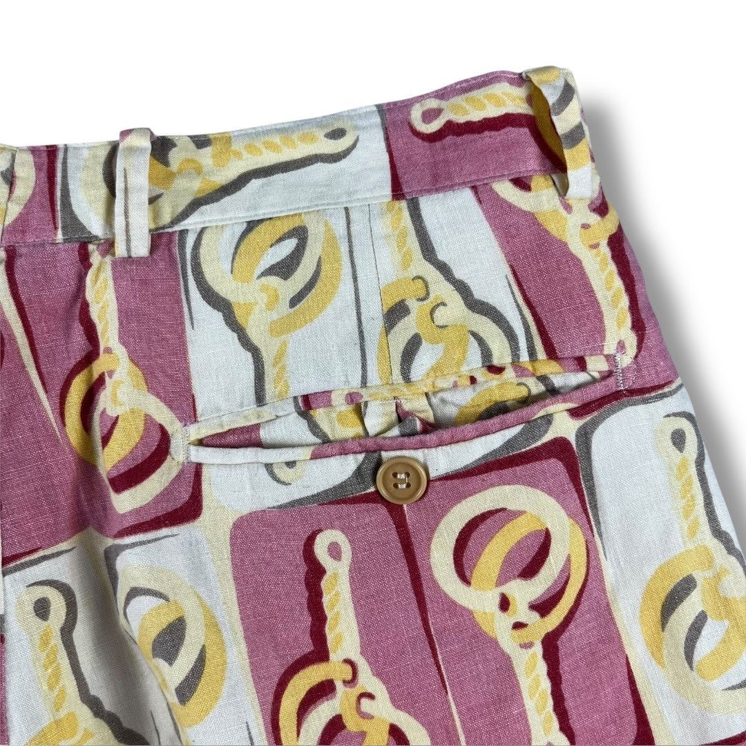 Gucci RARE Gucci Tom Ford S/S99 Interlocked Print Pleated Shorts Size US 28 / EU 44 - 13 Thumbnail