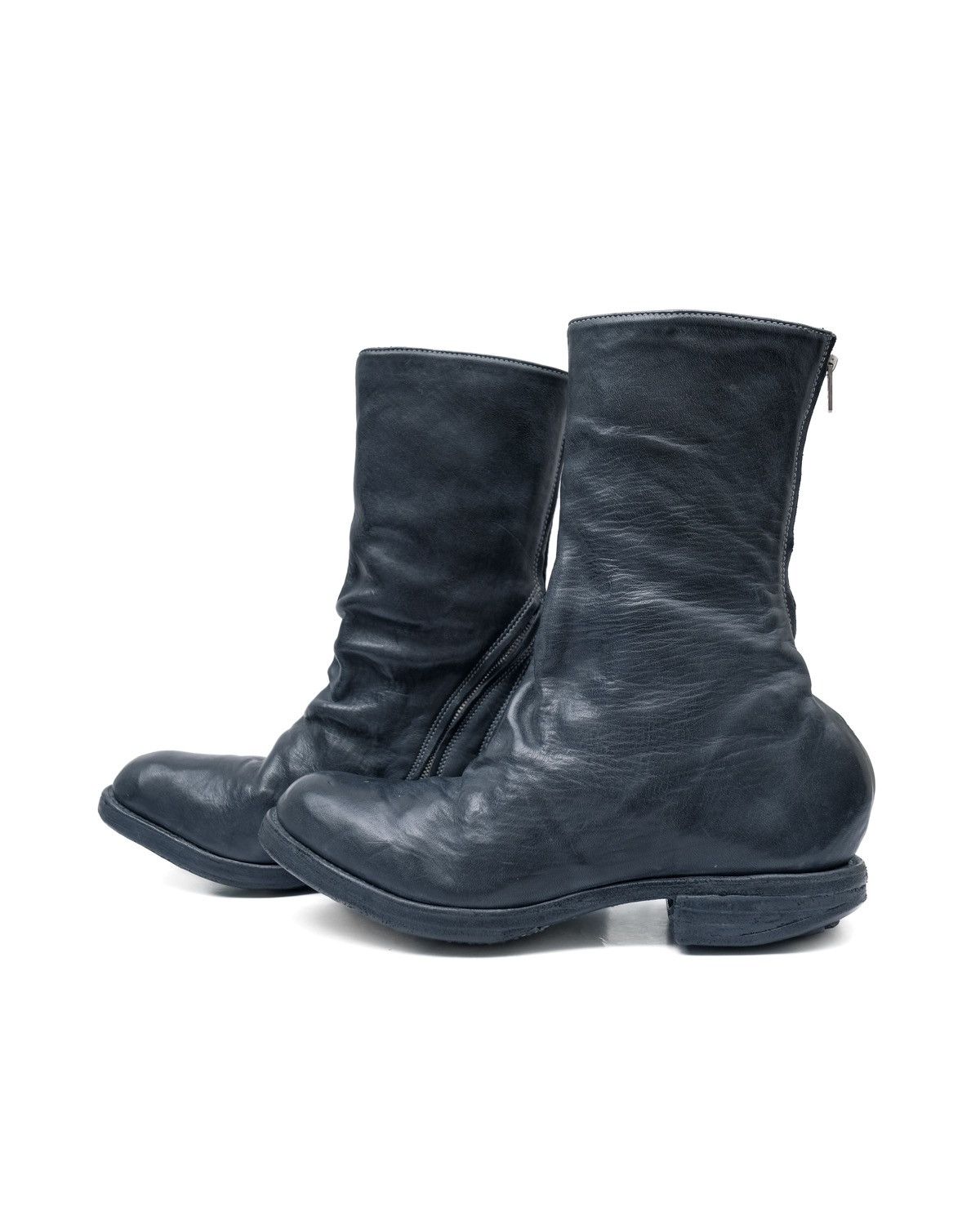 Carol Christian Poell Prosthetic Spur Biter Crimp Front Boots AM/2757SP PTC/29 Size US 10 / EU 43 - 5 Thumbnail