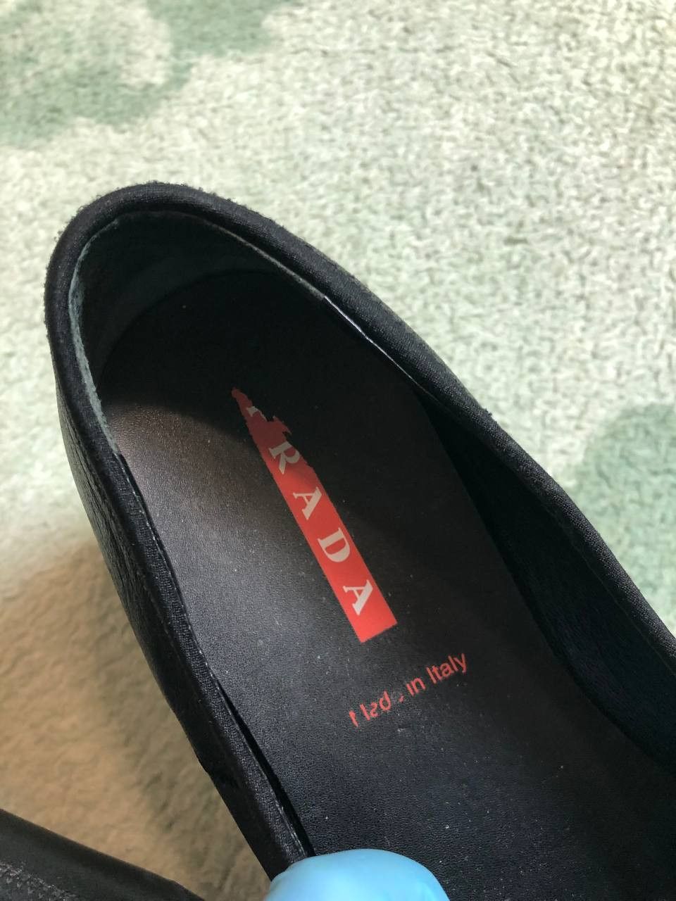 Prada Vintage Prada Classic Fit Black Flats Size US 8 / IT 38 - 5 Thumbnail
