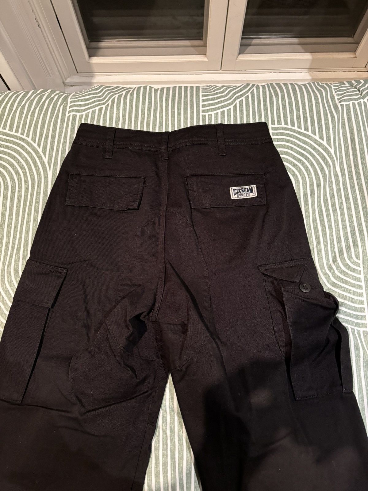 Icecream Black ICECREAM running dog cargo pants billionaire boys club Size US 30 / EU 46 - 4 Thumbnail