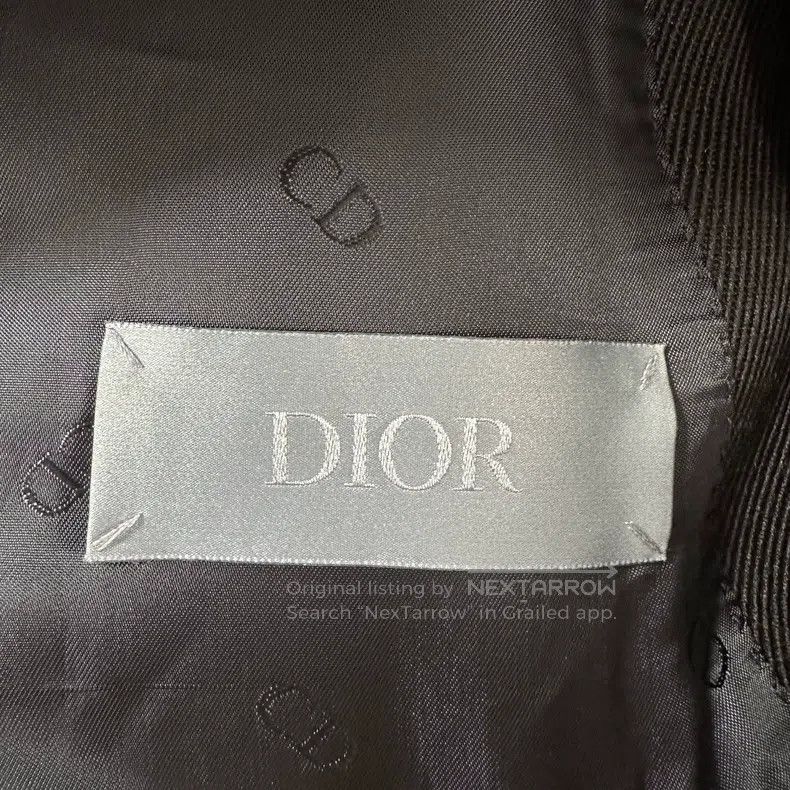 Dior Dior Mocha Brown Tie Wool Crewneck Jacket Suit Size US M / EU 48-50 / 2 - 4 Thumbnail