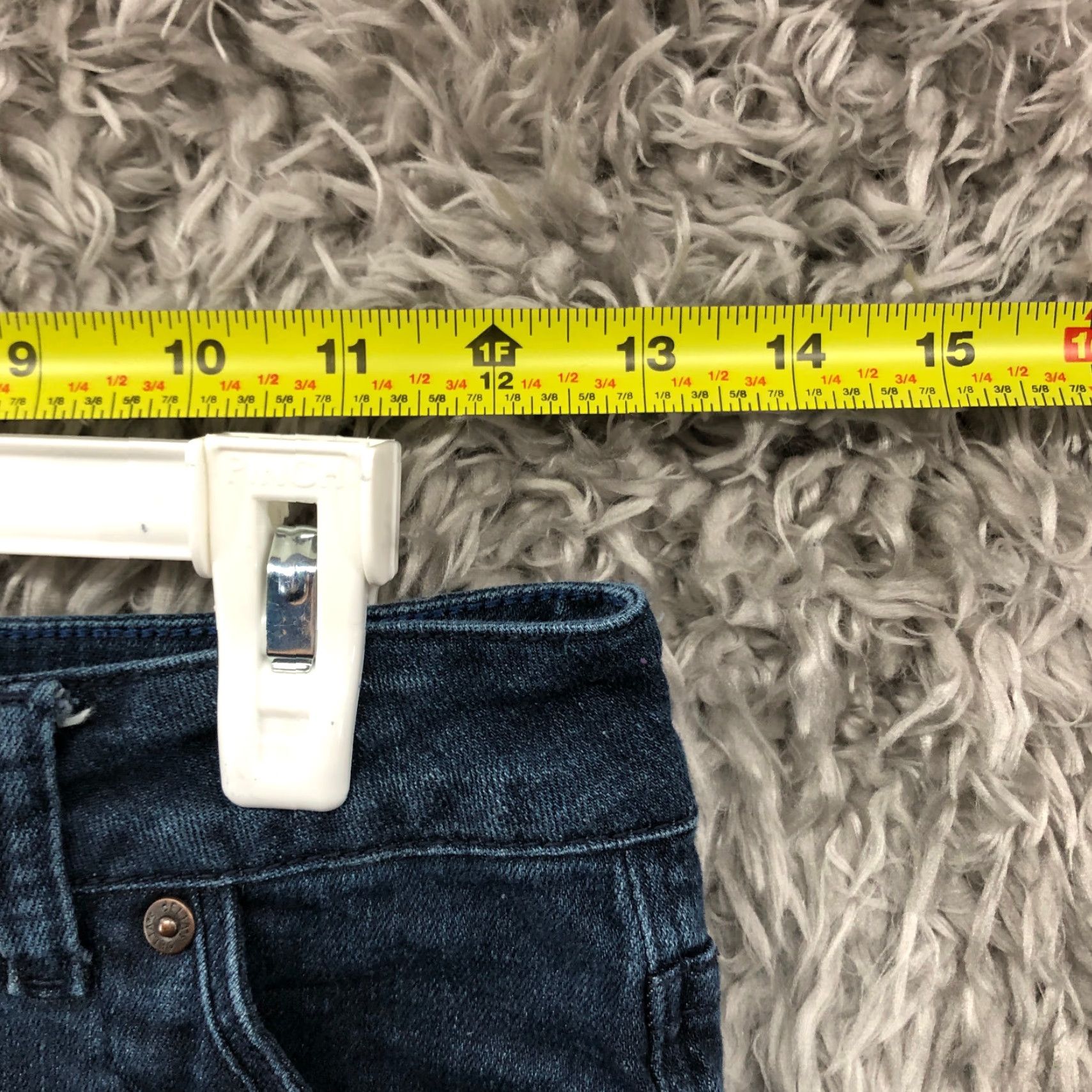 Denime dELiA*s Jeans 0 Juniors Mid Rise Dark Wash Blue Denim Skinny Size 25" / US 0 / IT 36 - 2 Thumbnail