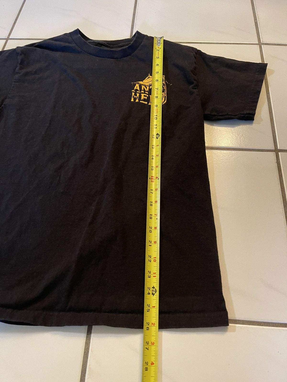 Antihero Vintage Antihero Skateboards Addiction T Shirt Anti Hero Size US M / EU 48-50 / 2 - 7 Thumbnail