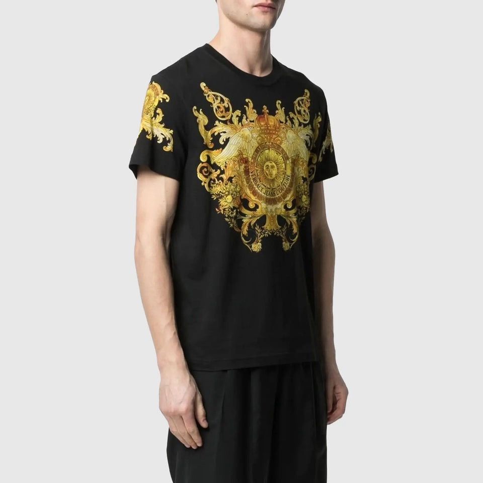 Versace Jeans Couture 🇮🇹❗️NEW Versace Jeans Couture Baroque Barocco Print T-Shirt Size US L / EU 52-54 / 3 - 17 Thumbnail