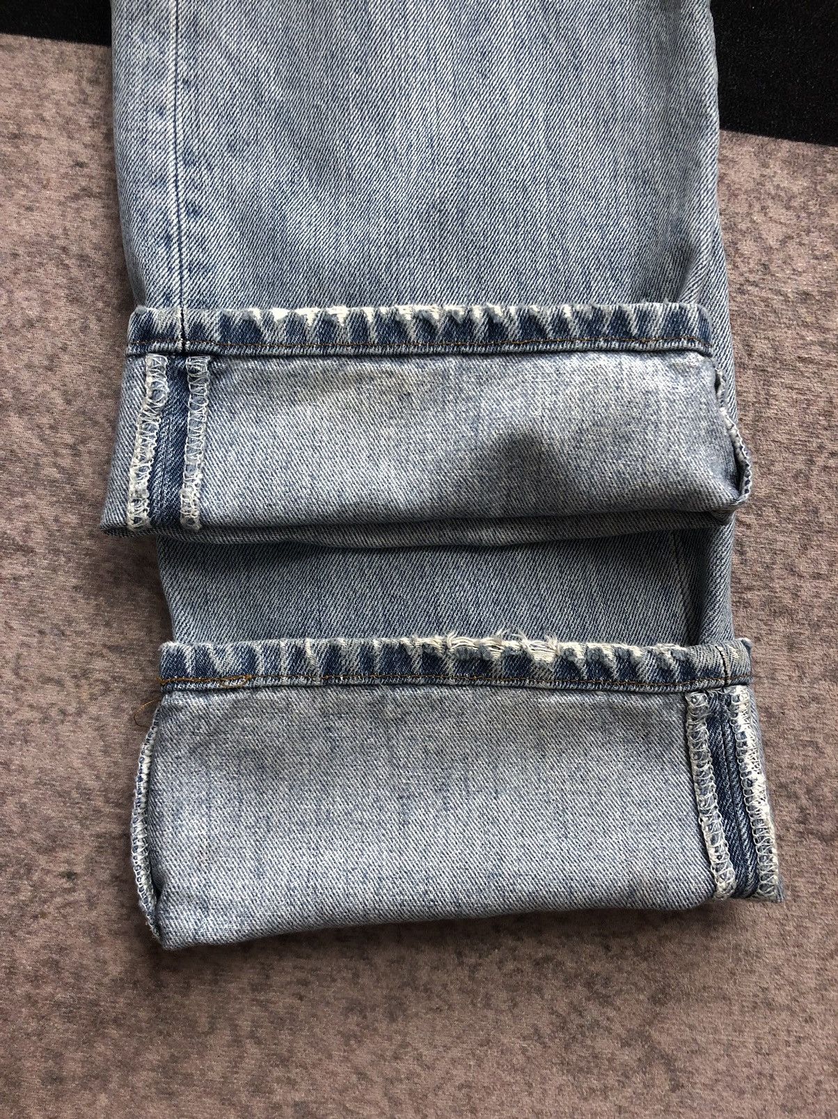 Levi's Vintage Levi's 501 Rusty Light Blue Jeans Size US 34 / EU 50 - 10 Thumbnail