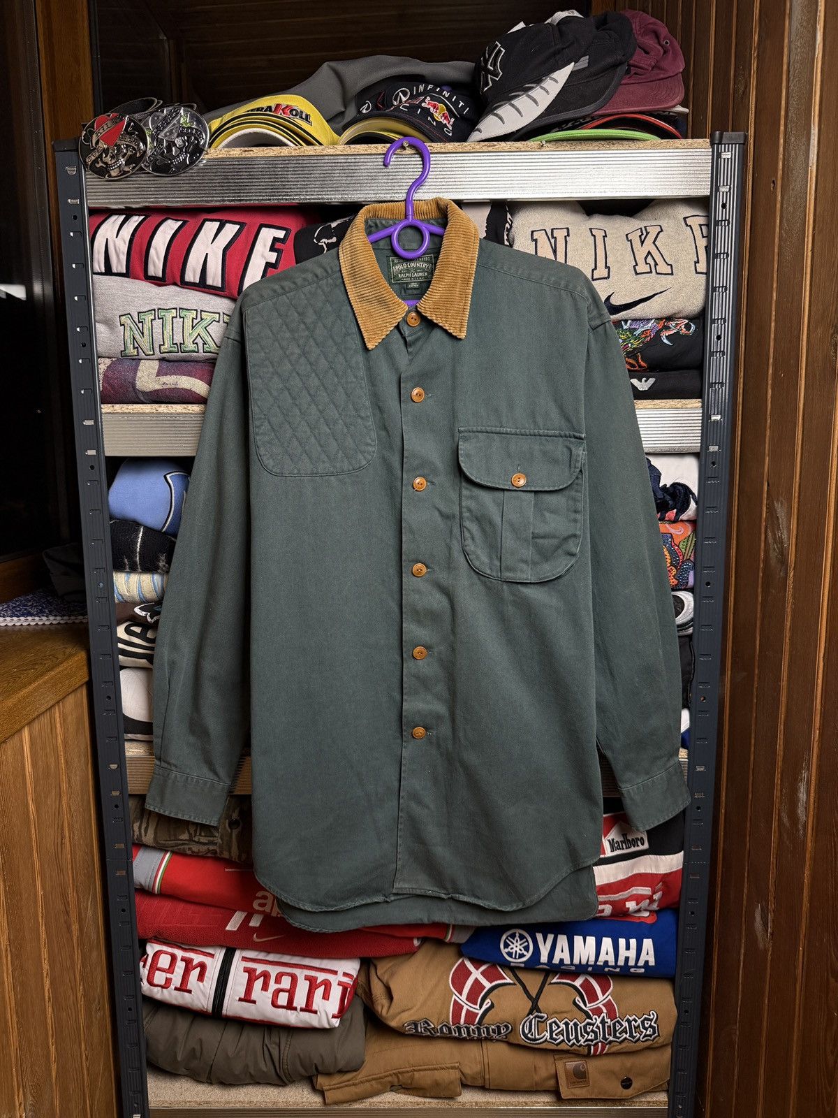 Polo Ralph Lauren × Vintage 90’s Polo Country Canvas Jacket Size US S / EU 44-46 / 1 - 1 Thumbnail