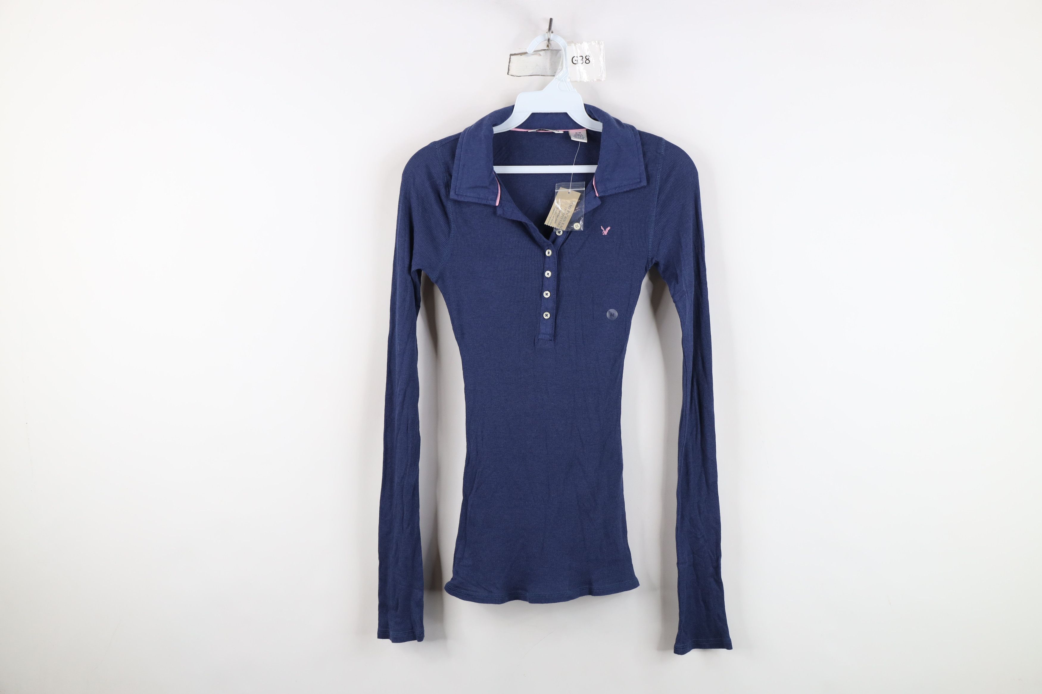 Deadstock Vintage Y2K American Eagle Outfitters Knit Polo