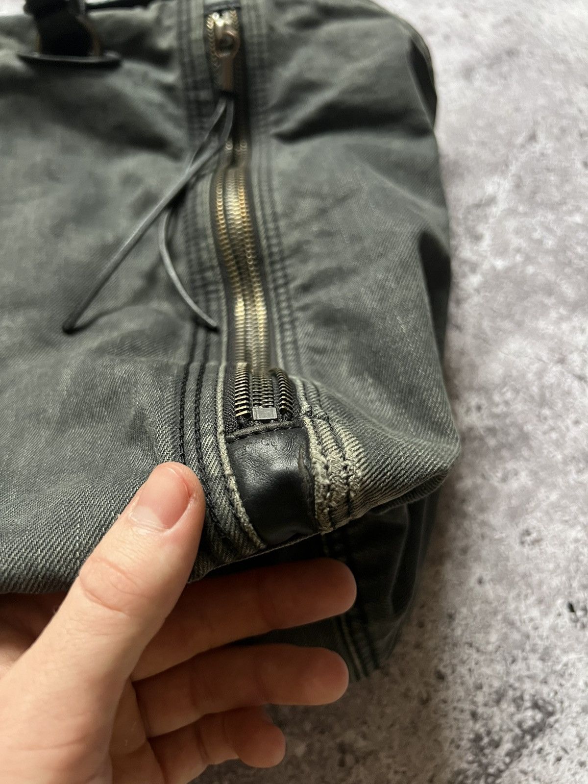 Diesel × Vintage Vintage Diesel Washed Denim Bag Size ONE SIZE - 13 Thumbnail