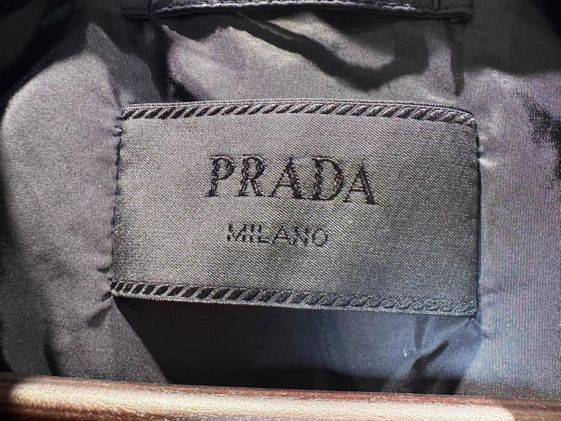 Prada Prada New Black Triangle Logo Windbreaker Jacket K36 Size US S / EU 44-46 / 1 - 3 Thumbnail