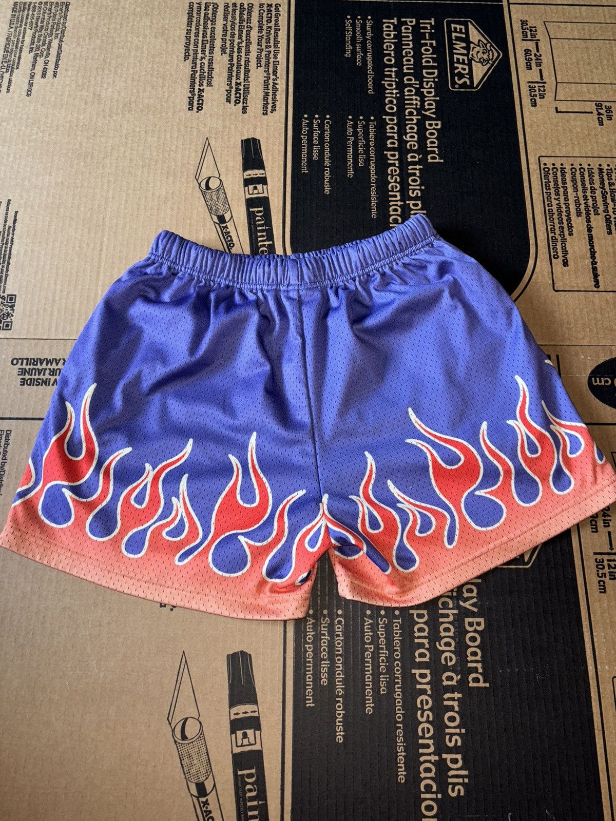 Snowday Snow day MEDM Burning Mesh Shorts Size US 30 / EU 46 - 2 Thumbnail