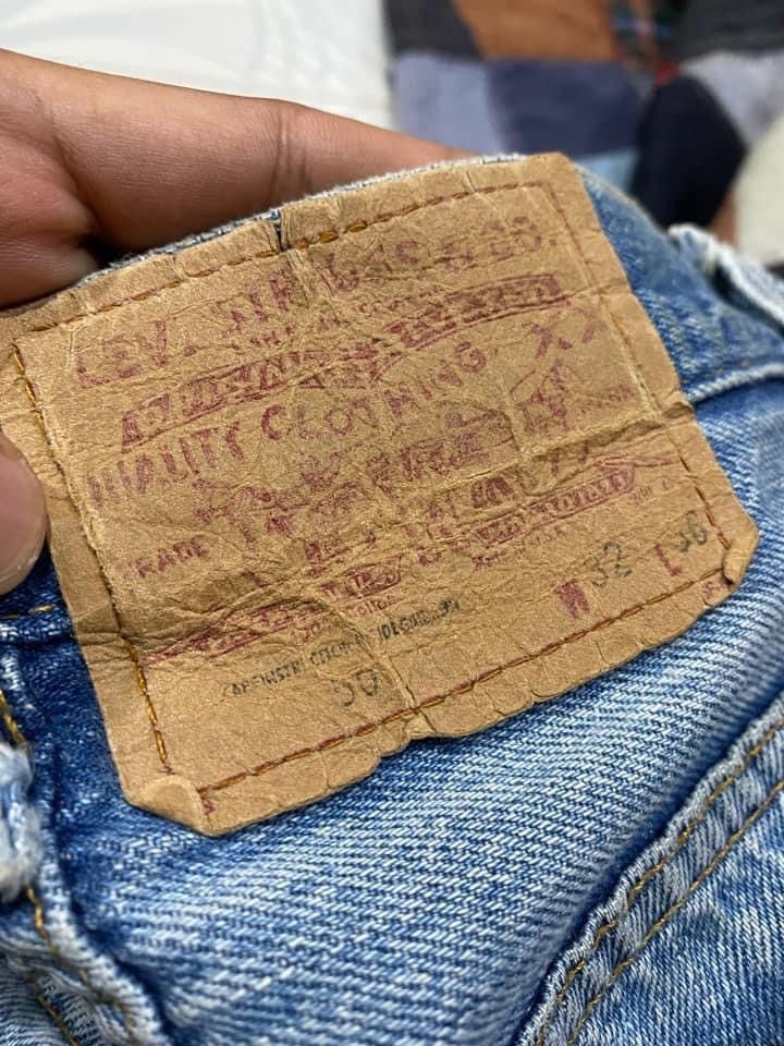 Levi's Vintage Levis 501 Jeans Rindem Patchwork Denim Size US 30 / EU 46 - 6 Thumbnail