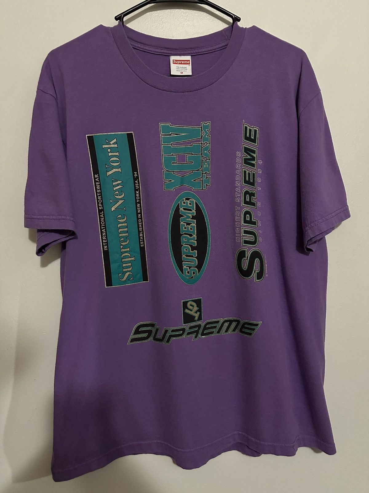 Supreme Supreme Multi Logos Tee Size US M / EU 48-50 / 2 - 1 Thumbnail