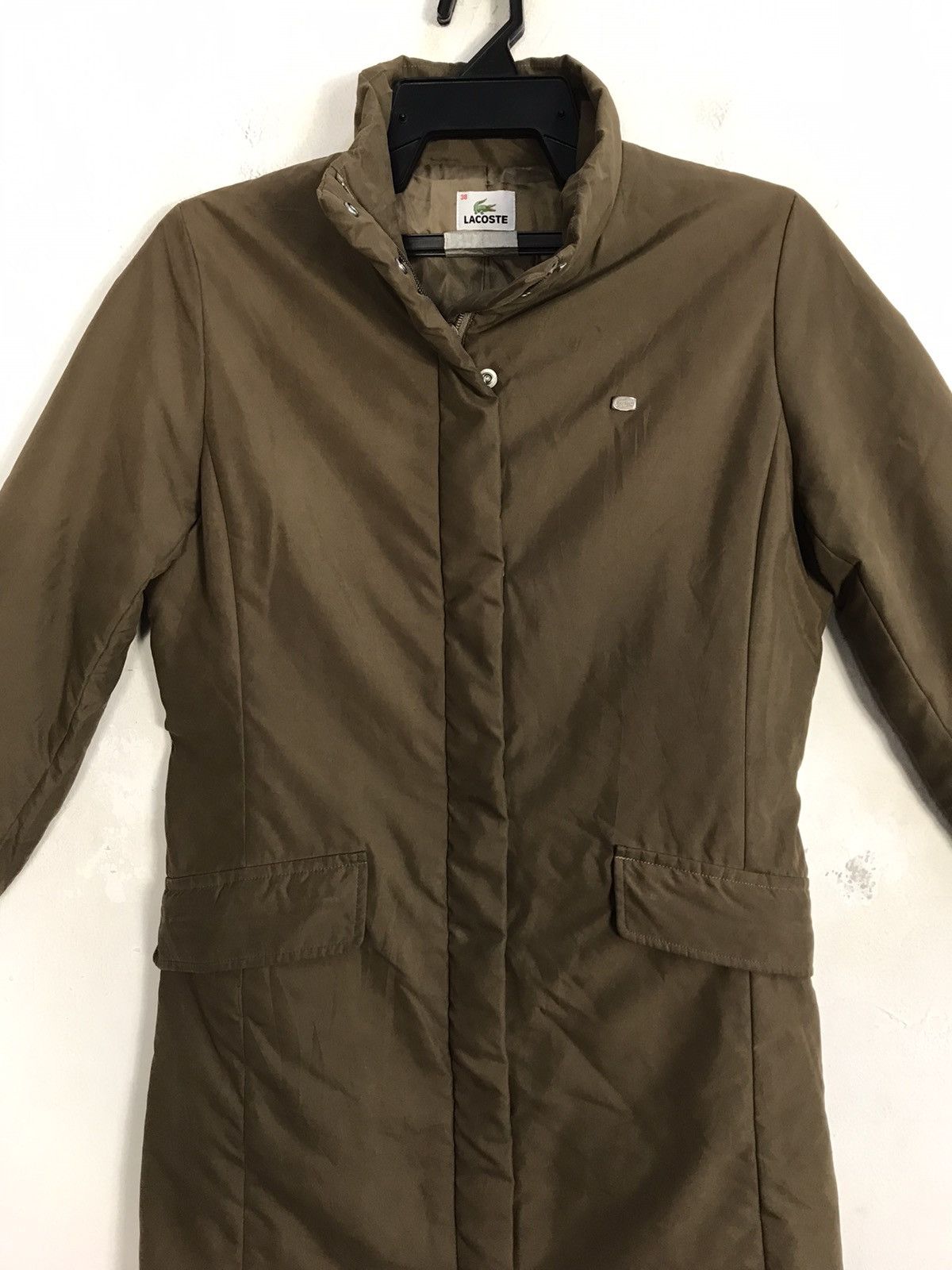 Lacoste Lacoste Puffer Padded Down Insulated Wool Parka Snap Button Size US S / EU 44-46 / 1 - 3 Thumbnail