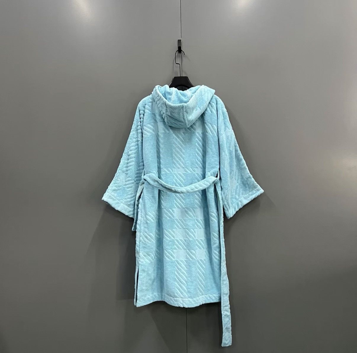 Burberry Burberry Light Blue Bathrobe J41 Size US S / EU 44-46 / 1 - 2 Thumbnail