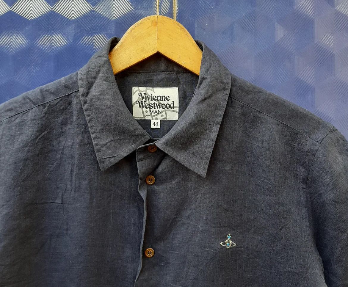 Vivienne Westwood 2000s Vivienne Westwood Org Iconic Button Shirt Size US S / EU 44-46 / 1 - 2 Thumbnail