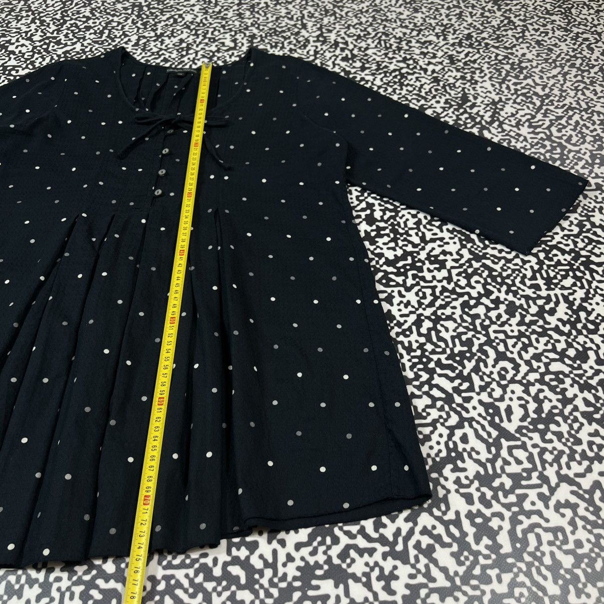 Gudrun Sjoden Vintage Y2K Gundrun Sjoden Polka Dot Retro Flared Mini Dress Size S / US 4 / IT 40 - 20 Thumbnail