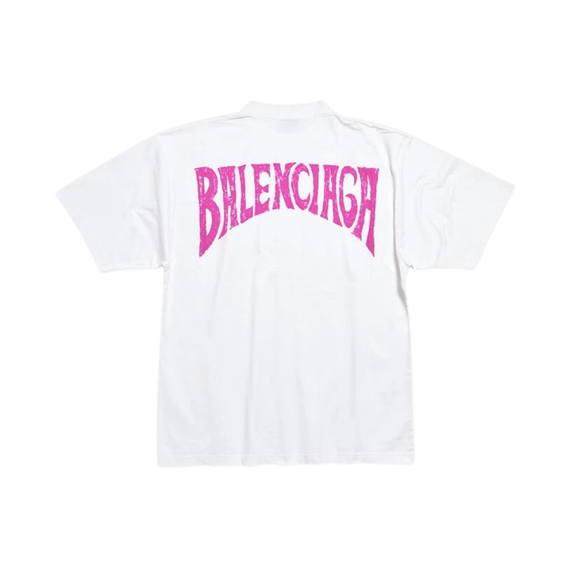 o1tr1nto0725 Hand Drawn T-Shirt Medium Fit in White