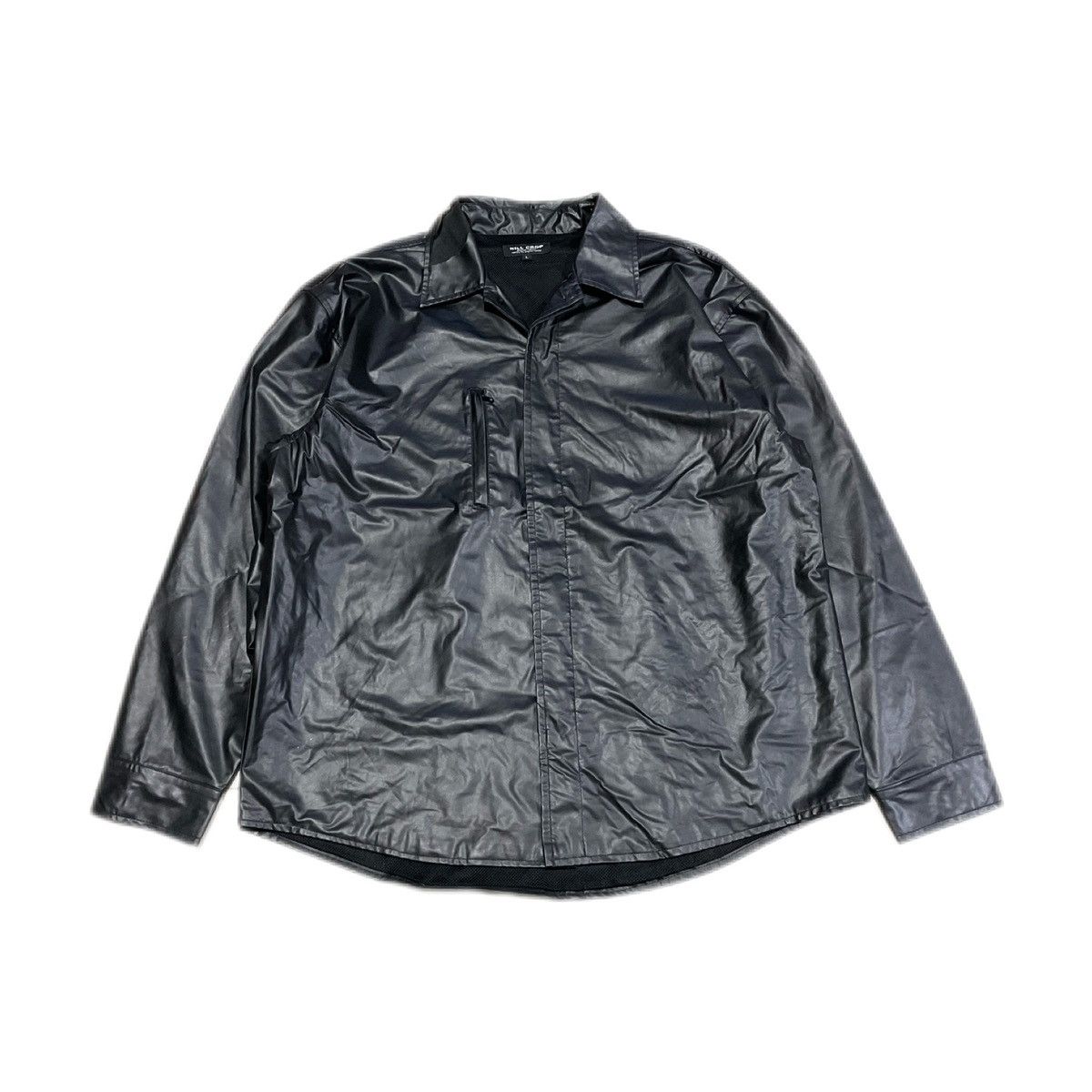 Hysteric Glamour × If Six Was Nine × Japanese Brand 🔥Sick Y2K Hill Crop Leather Shirt Size US L / EU 52-54 / 3 - 1 Thumbnail