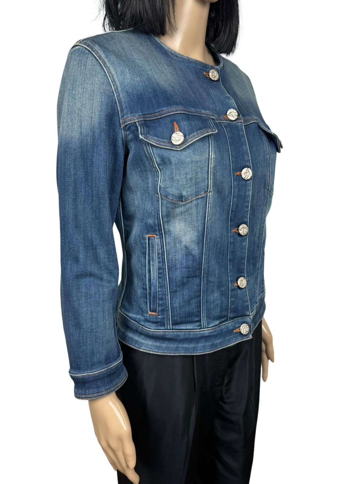Jacob Cohen Jacob Cohen Denim Jacket Womens size L Size L / US 10 / IT 46 - 5 Thumbnail
