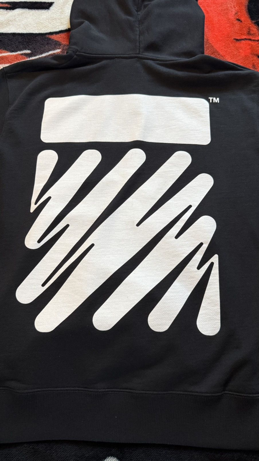 Off-White Off white hoodie spray wave diagonals Size US XL / EU 56 / 4 - 3 Thumbnail
