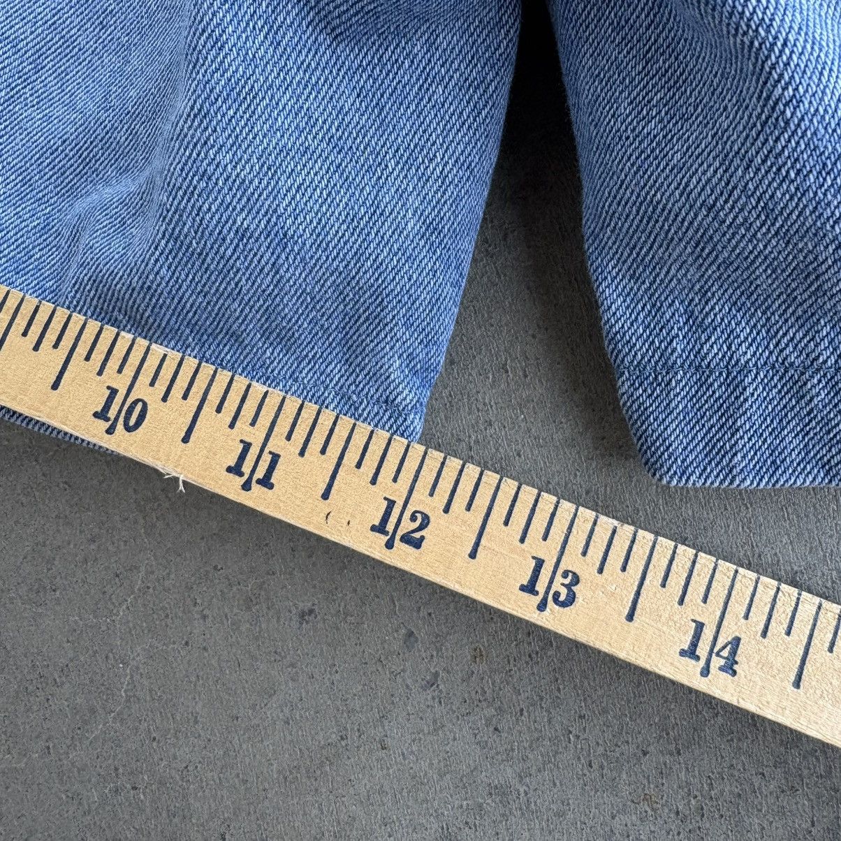 Bugle Boy Vintage 90's Bugle Boy Light Blue Denim Jean Shorts Jorts 33 Size US 33 - 8 Thumbnail