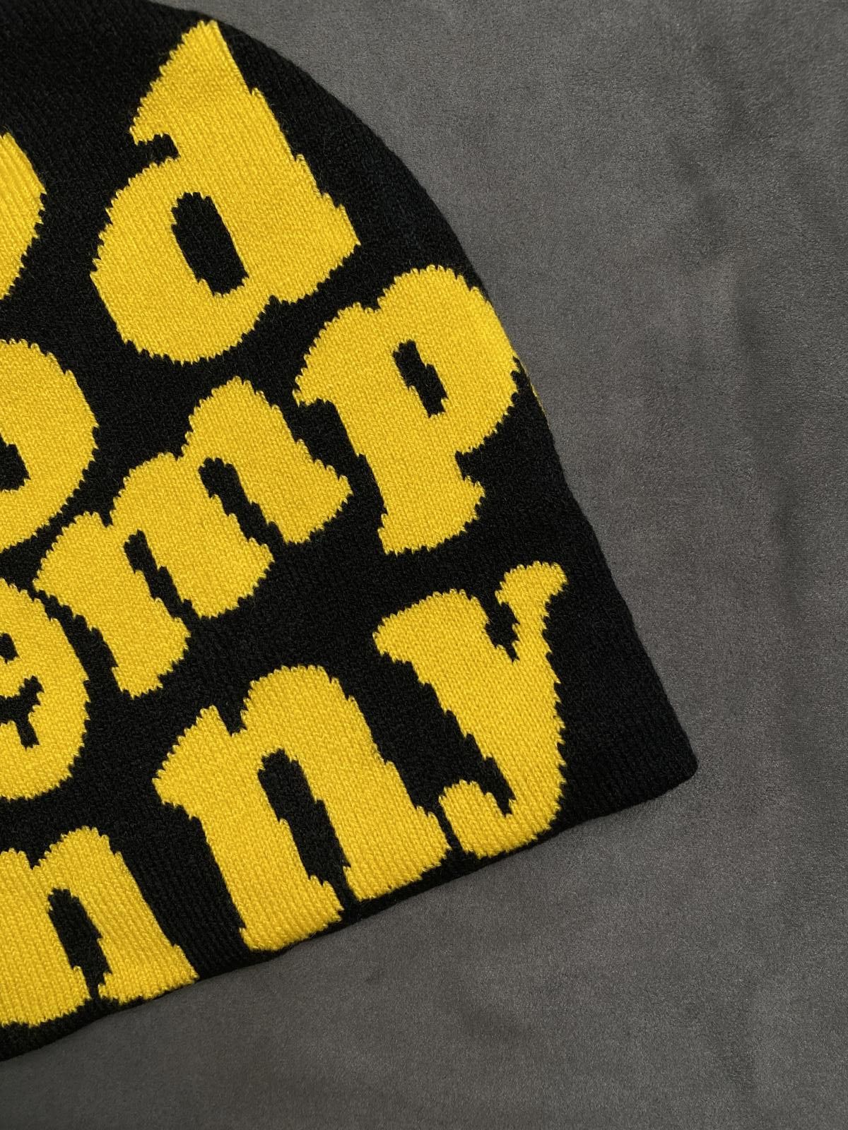 Japanese Brand Rare Good Compenny Classic No Cuff Knit Skull Black Beanie Size ONE SIZE - 2 Thumbnail