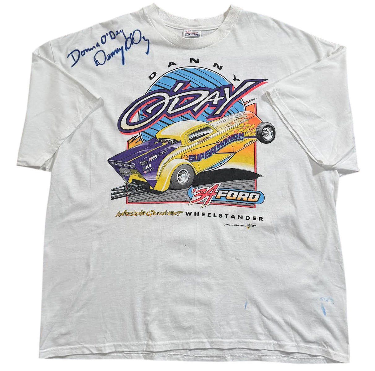Vintage Vintage Danny O'Day Worlds Greatest Wheelstander T Shirt XXL Size US XXL / EU 58 / 5 - 1 Thumbnail