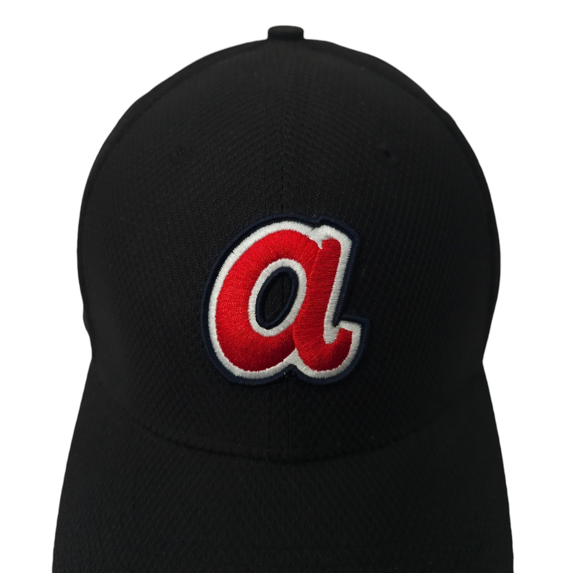 New Era Atlanta Braves Flex Fitted M/L Hat MLB Embroidered Patch Cap Size ONE SIZE - 7 Thumbnail