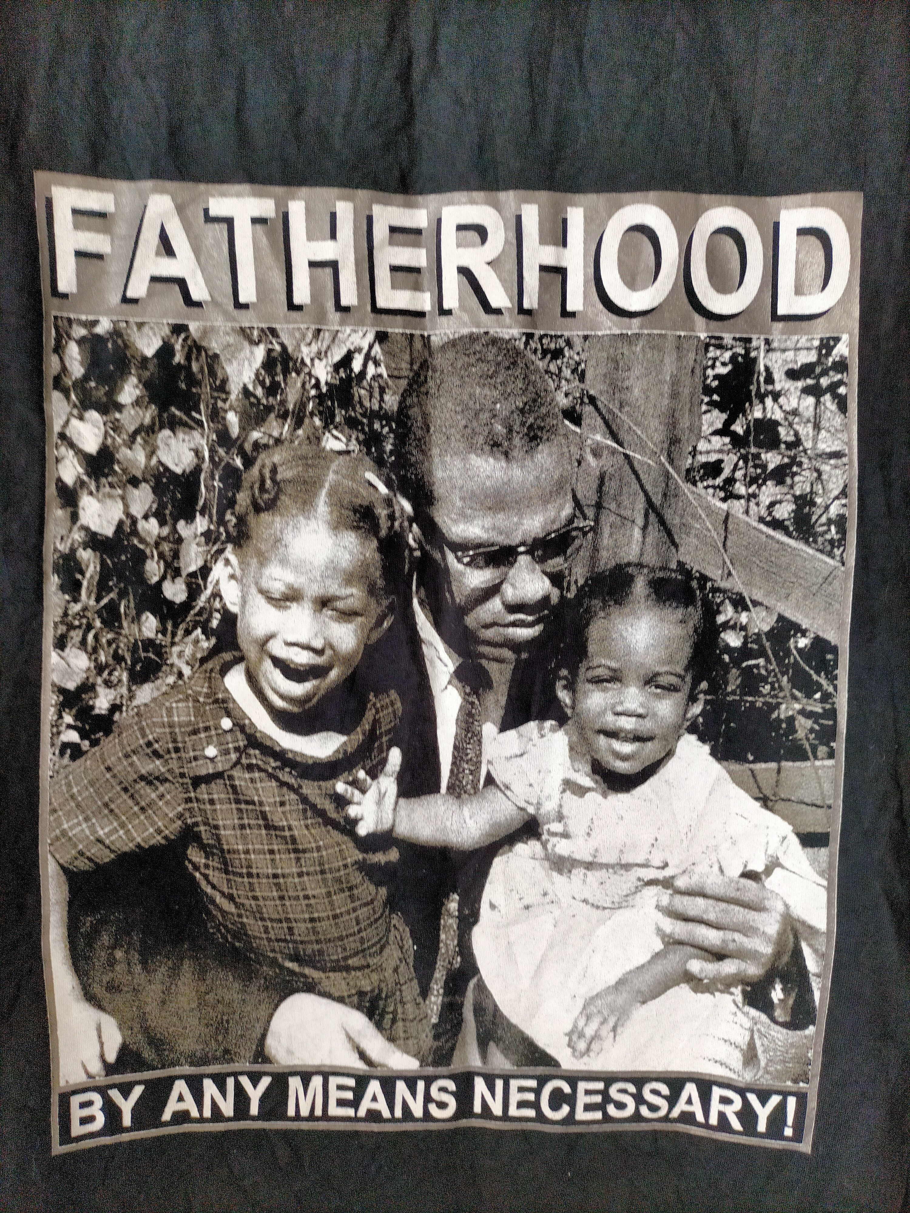 Rap Tees Vintage Malcom X Rap Tees Black tee Size US XXL / EU 58 / 5 - 2 Thumbnail