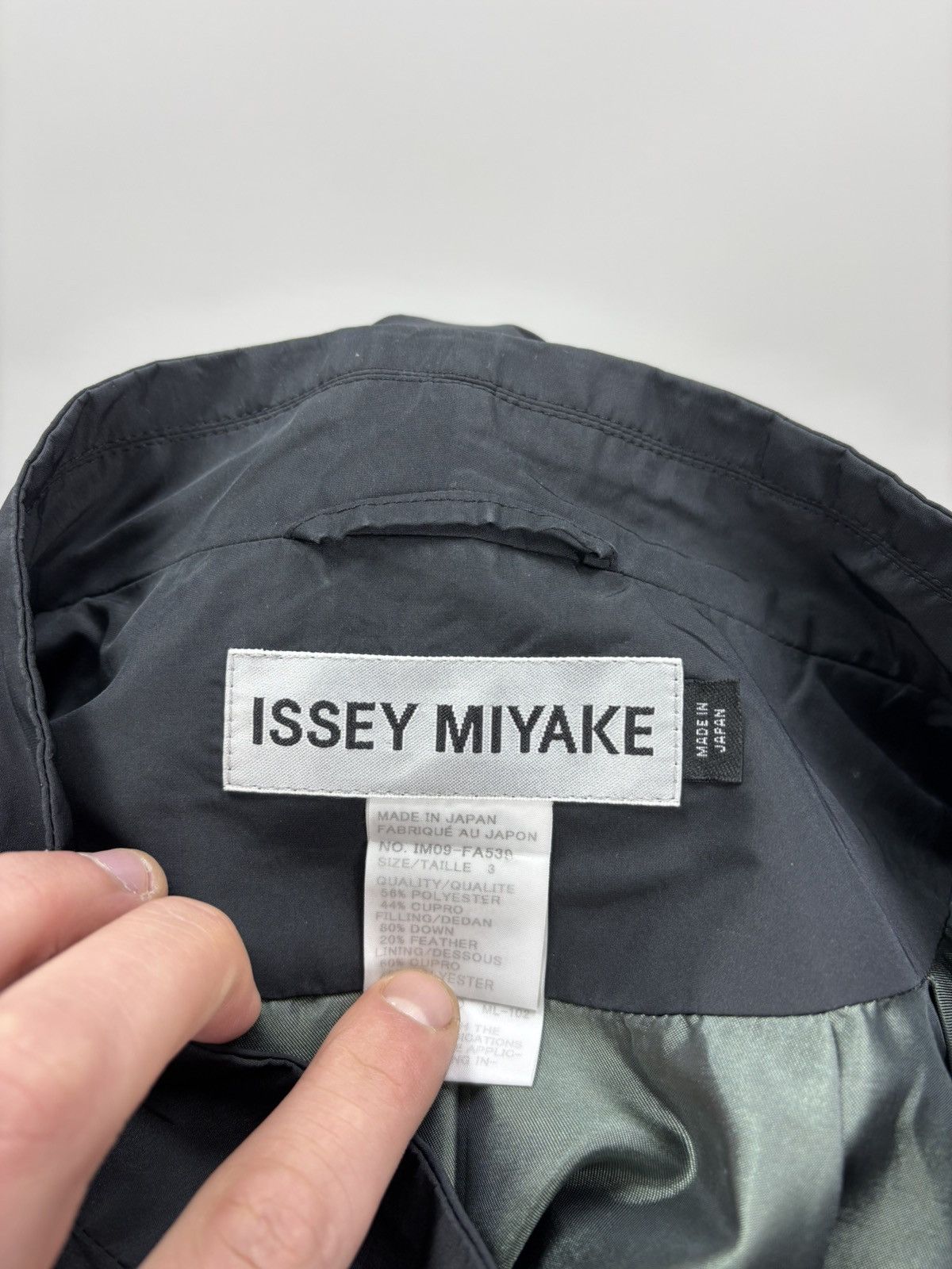 Issey Miyake Womens coat jacket Issey Miyake Size 3 Color Black Size M / US 6-8 / IT 42-44 - 13 Thumbnail