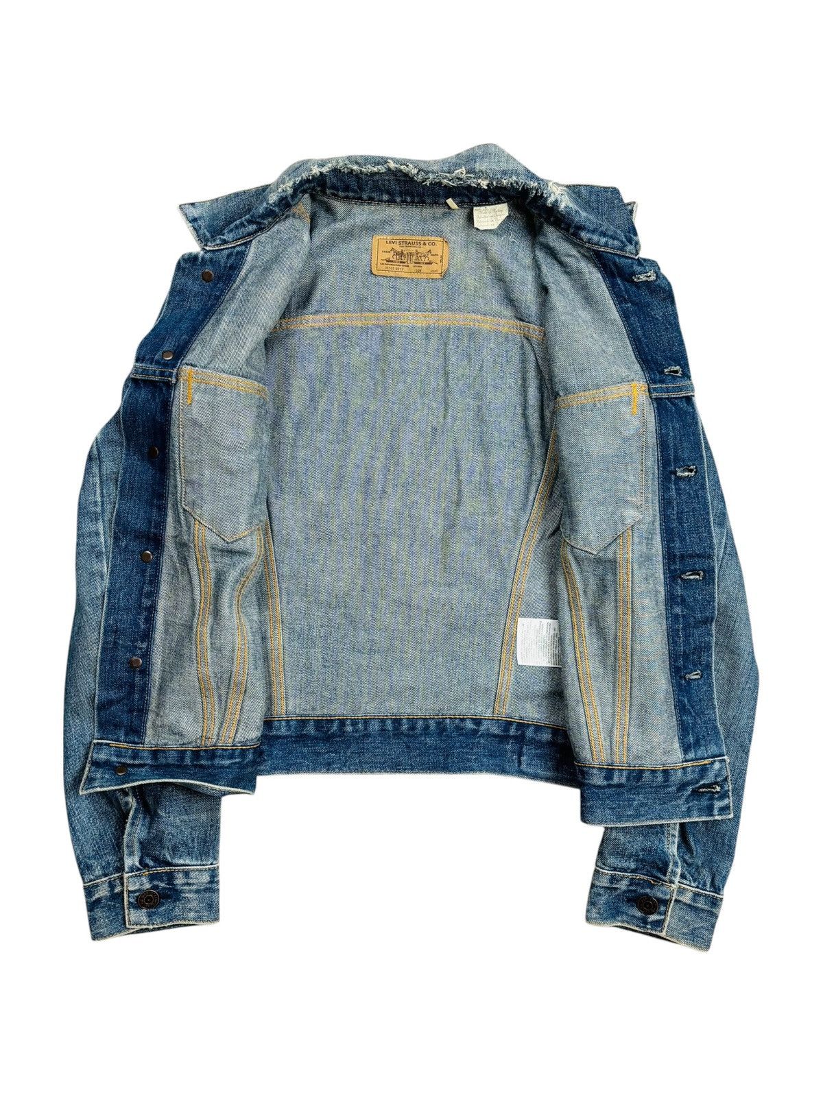 Levi's Vintage Clothing Levi's Orange Tab Denim Jacket Size US M / EU 48-50 / 2 - 2 Thumbnail