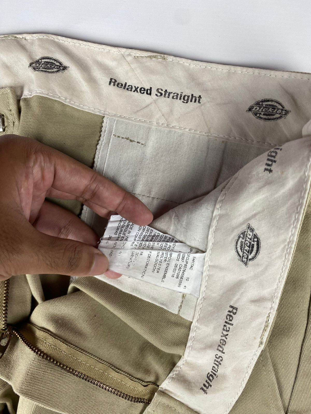 Dickies Vintage Dickies Relaxed Straight Fit Khakis Pants Size US 38 / EU 54 - 5 Thumbnail