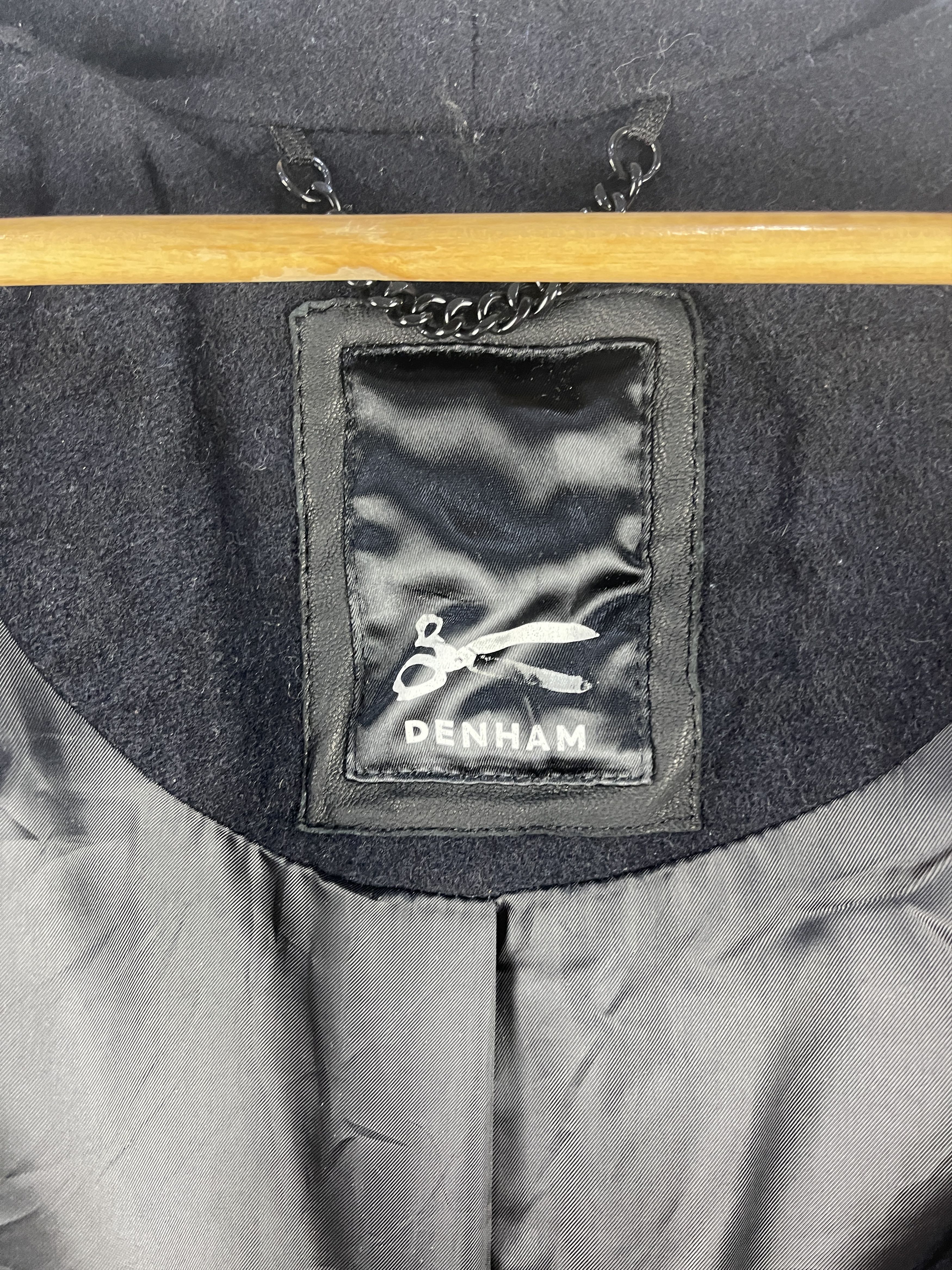 DENHAM Denham Conquer Wool Blazer Black XS Minimal Tailored Jacket Size XS / US 0-2 / IT 36-38 - 12 Thumbnail