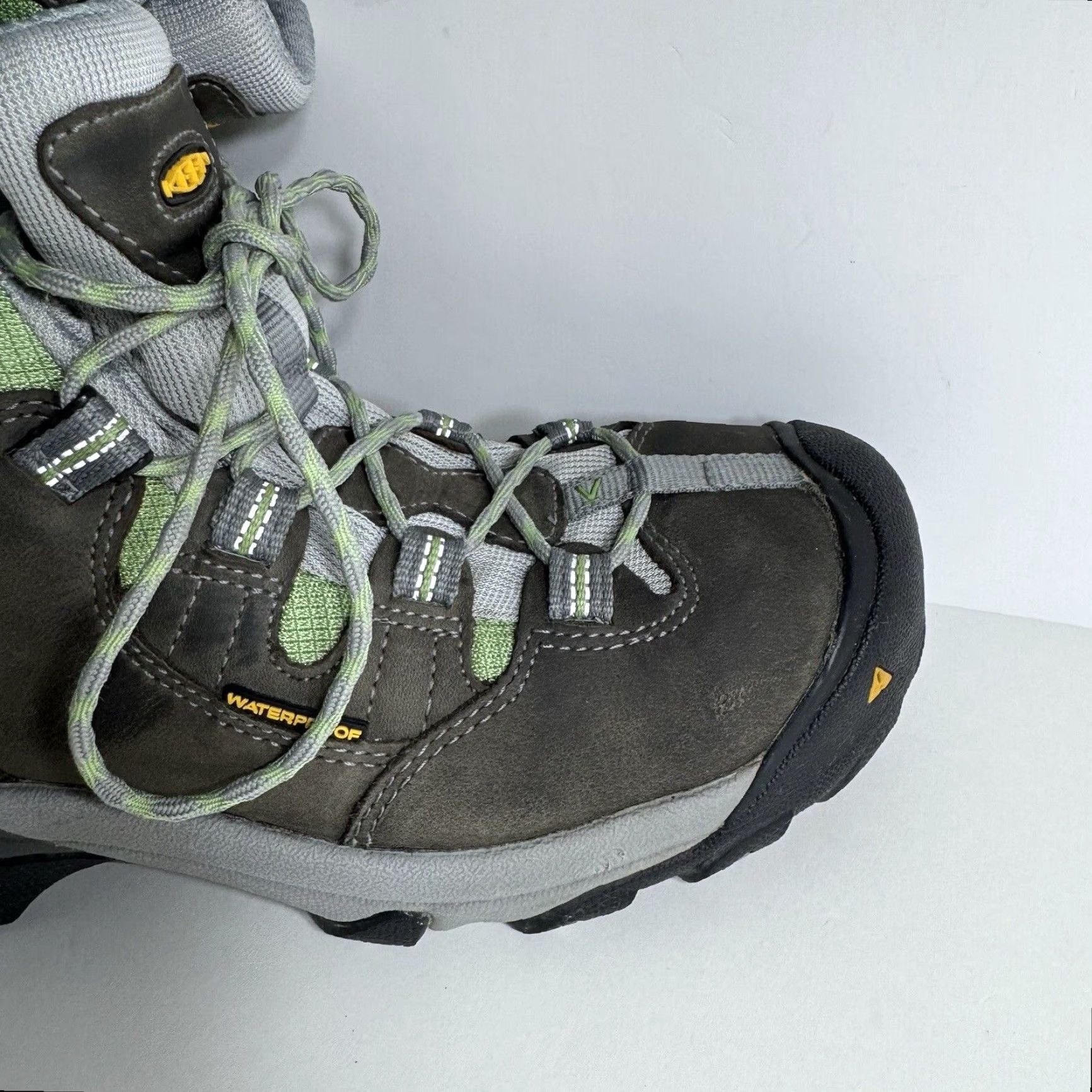 KEEN KEEN Women's Utility Detroit Mid Hiking Work Boots Waterproof Sz 10 F2413-11 Size US 10 / IT 40 - 3 Thumbnail