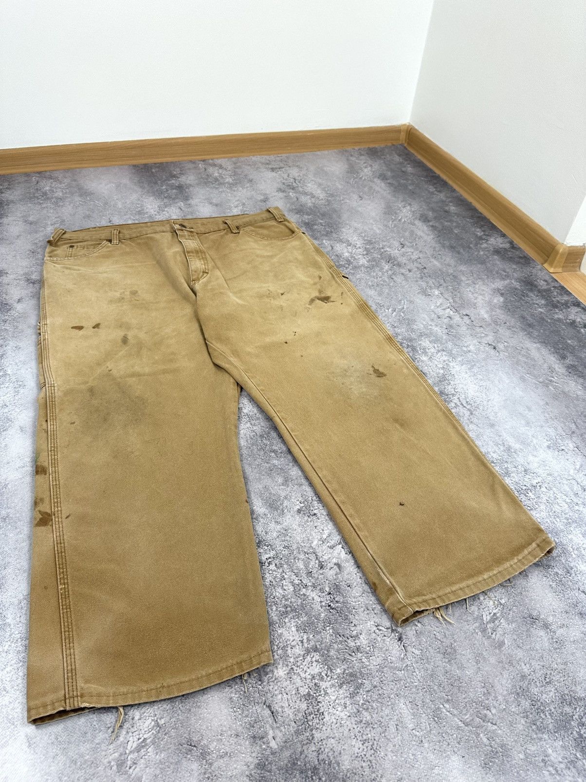 Dickies Vintage Dickies USA Trashed Carpenter Y2K Utility Work Pants Size US 40 / EU 56 - 10 Thumbnail