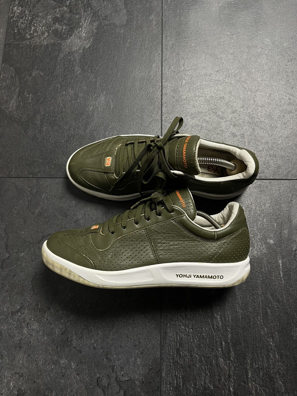 Yohji Yamamoto Vintage Green low top sneakers adidas y-3 rare Size US 8 / EU 41 - 7 Thumbnail