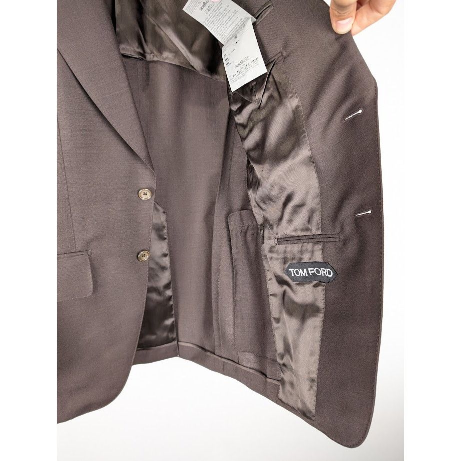 Tom Ford o1rshd1 Blazer Jacket in Bitter Chocolate Size US S / EU 44-46 / 1 - 10 Thumbnail