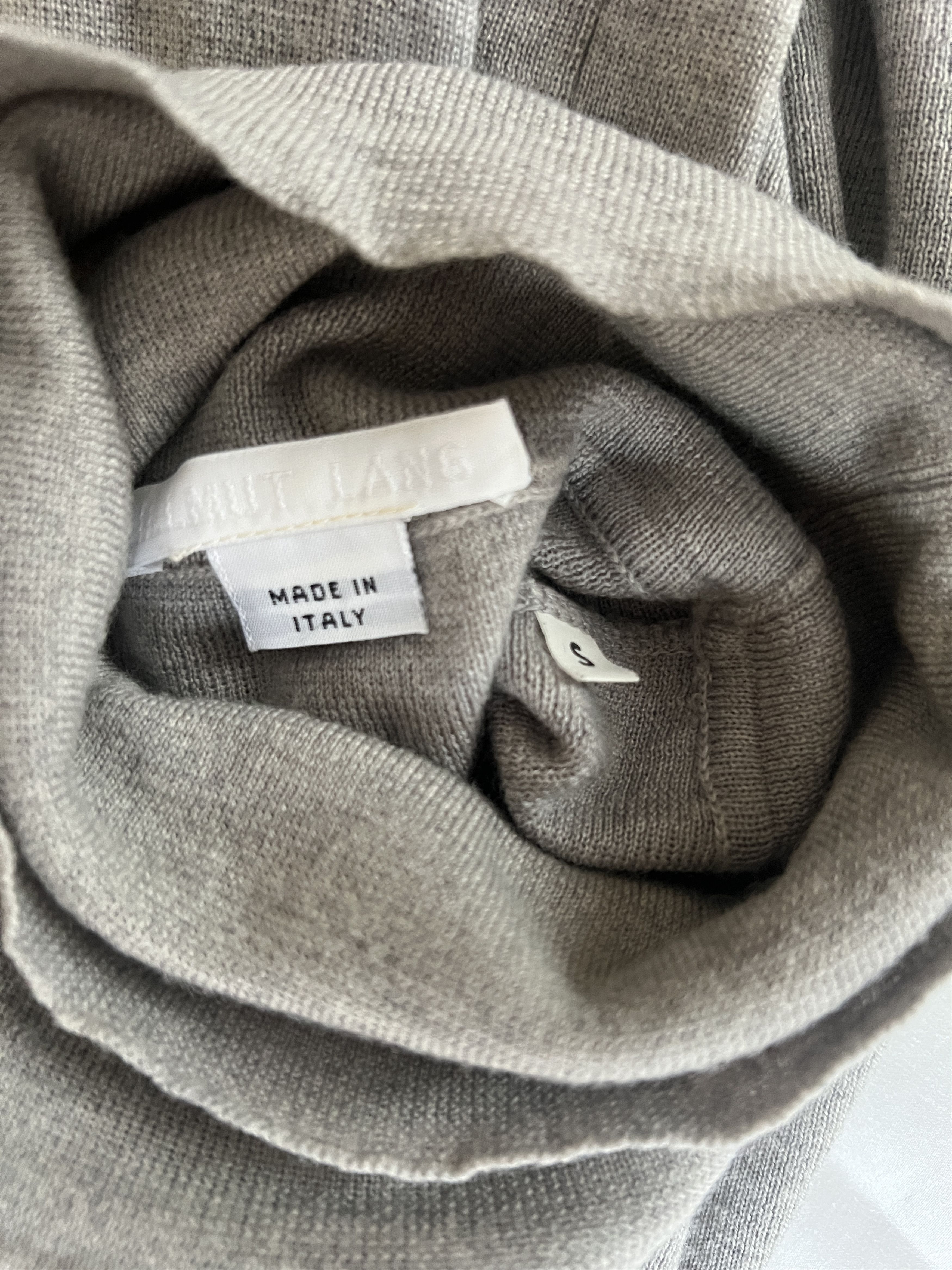 Helmut Lang Merino Turtle/Roll Neck Archive Size US S / EU 44-46 / 1 - 3 Thumbnail