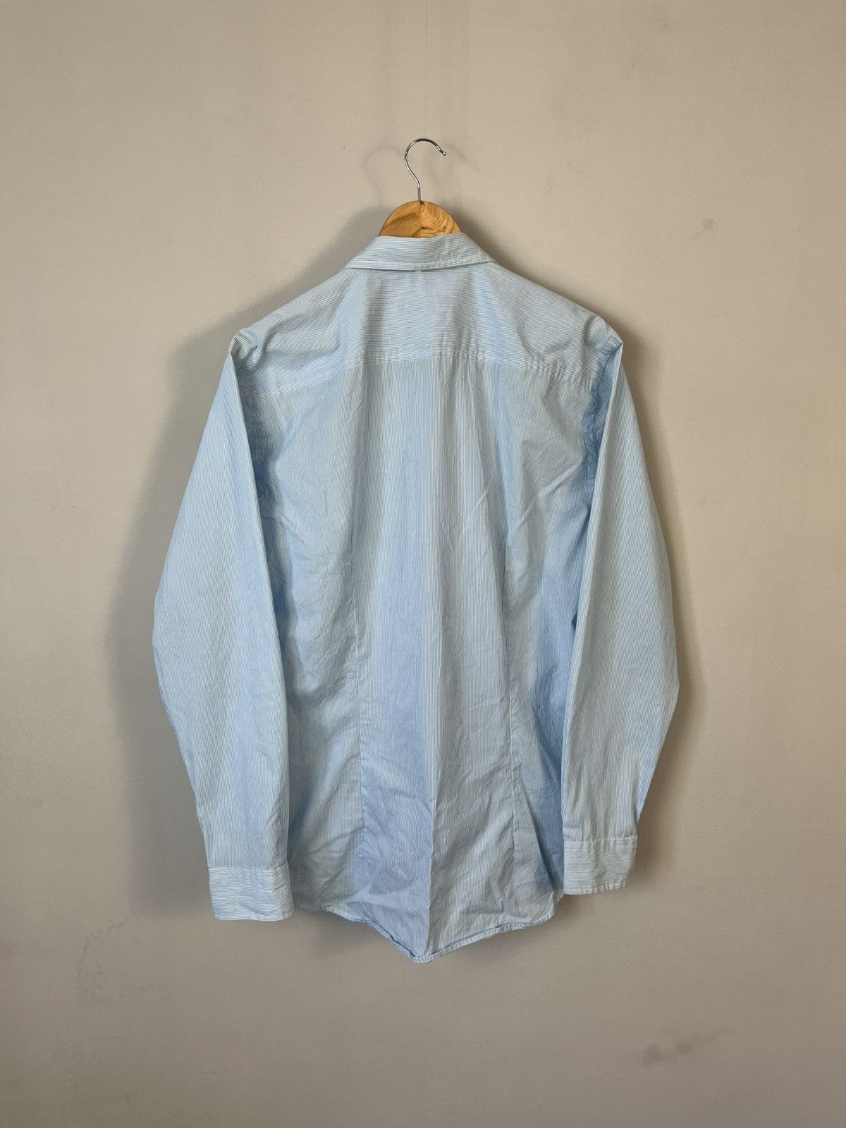 Ermenegildo Zegna Ermenegildo Zegna Sport Luxury Cotton Long Sleeve Shirt Size US L / EU 52-54 / 3 - 6 Thumbnail